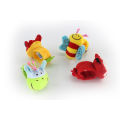Baby Wrist Rattle Toy – Soft Animal Wristband for Infants 0-12 Months, Sensory Development & Early Learning, Newborn Rattle Bracelet Baby Toy. 