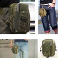 Tactiicaal Waist Pack Belt Bag Camping Outdoor Hiking Military Pouch Phone Pocket. 