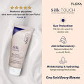 Silk Touch - Flicka Cream - Silk Touch 3-in-1 Makeup Primer and Face Moisturizer 60g | Lightweight Milk Cream Formula | Smooth & Hydrated Skin | Non-Greasy Daily Use | Long Lasting Makeup Support | Cruelty Free. 