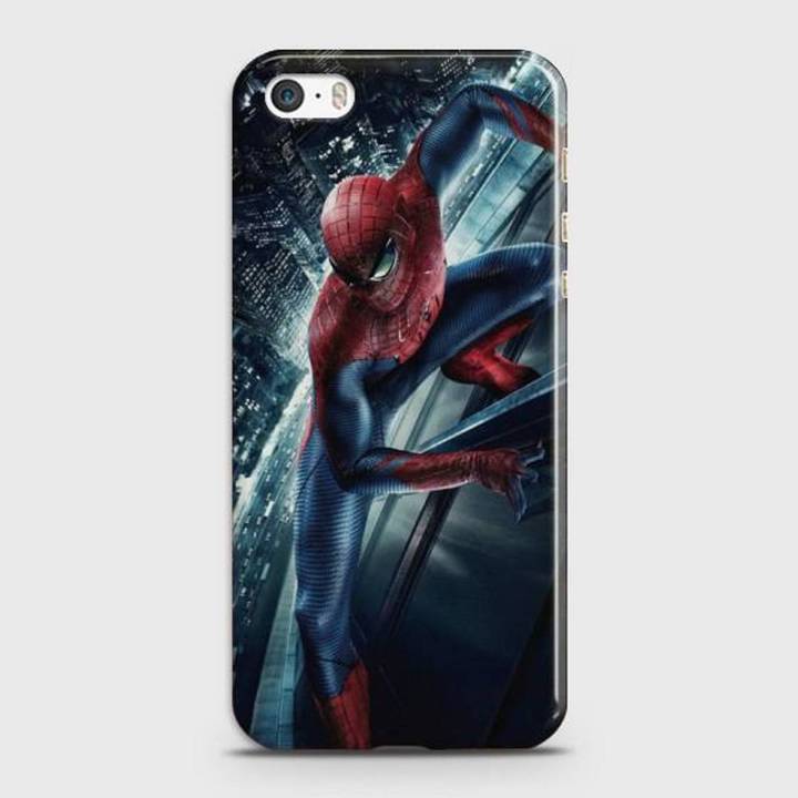 iPhone 5c Cover - SkinLee HQ Hard Case - Amazing Spider Man Attack - SKINLEE-392-1-266-154