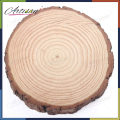 Artisan - 1pc of Natural Wood Slices, Round Pinewood Slabs, Rustic Tree Bark Slice for painting as canvas - Available sizes (6inch, 8inch, 12inch). 