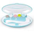 Baby Nail File Electric Baby Nail Clippers with Led Front Light Safe and Quiet Baby Nail Cutter with 6 Grinding Heads for Newborns Toddlers. 