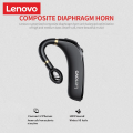 Lenovo HX106 Bluetooth Earphone Pro Ear Hook Wireless Bluetooth 5.0 Earbud With Microphone For Business Affairs Driving Meeting. 