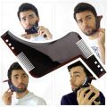 Double Side Beard Shaping Beard Shaper PLUS Comb For Line Up and Men Bread Comb. 
