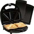 Automatic 3 in 1 multi- function electric grill waffle panini sandwich maker. 
