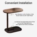 Dormitory ergonomics Wood Foldable LAPTOP stand Multipurpose. 