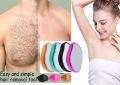Crystal Hair Eraser Painless hair removal without cuts, burns, or irritation & Exfoliating Tool for Women & Men Portable Magic Hair Removal for Arms, Legs & Body Reusable & eco-friendly no refills needed Easy to use just rub in circular motion Safe for al. 