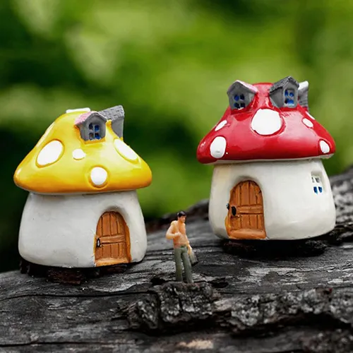 NYT%203%20Sizes%20Mushroom%20Miniature%20Garden%20Ornament%20Diy%20Craft%20Pot%20Fairy%20Dollhouse%20Decor%20-%20Image%208
