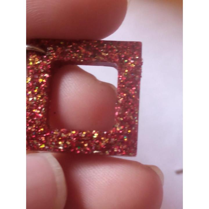 Resin earrings