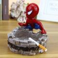 Creative Spider Man Ashtray for Indoor or Outdoor Use Desktop Ash Tray for Home Office Decoration. 