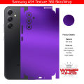 Samsung Galaxy A54 Skin/Wrap 360 Protection Sheet/ Carbon fiber/ Matte/ Transparent/ Lamination Back And Sides Included Camera Skin. 