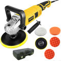 1200 Watt Imported Heavy Duty Variable Speed 150mm Grinder Polisher Machine -Complete Car Polishing Machine Kit. 