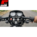 Aluminum 3 Piece Handle Universal Adjustable Handle for Motorcycle Hollow Style For Motorcycle - Black For Cafe Racers, Honda cd70, cg125, Suzuki etc - Bike Accessories - Motex Auto Line. 