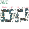 Ori USB Charging Dock Connector Flex Cable Mic Microphone Board For Samsung S8 S9 Plus G950F G955F G960F G965F G930. 