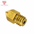 5pcs MK7 MK8 Brass Nozzle 0.4mm 0.3mm 0.2mm 0.5mm 3D ers Parts Extruder Threaded 1.75mm Filament Head For Makerbot Bluer. 