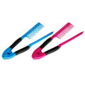 V-shaped Clip-type Girls / Accessories / Hair Accessories Curling Comb Design And Modeling Intelligent DIY Anti-static Hairdressing ABS Straightening Brush. 