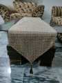TABLE RUNNER,,, DINING TABLE   details of RUNNER, Side table Runner ROUND COFFEE TABLE Runner FOR HOME DÉCOR, TABLE  FOR DIINING TABLE IN  RUNNER SILVER, DINING TABLE CLOTH SIZE OF 36 INCH Premium Material: Made of durable. 
