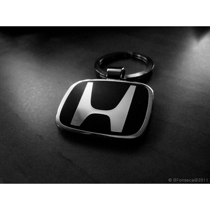 Honda Logo Keychain Car Bike Key Chain Ring