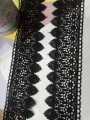 Black chori lace. 