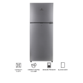 Dawlance Refrigerator 9173 WB Chrome Pro/Hairline Silver/12 CFT/Medium/Fridge/Freezer. 