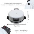 NEW Electric Household Pizza Maker Machine for Instant Pizza Making Tool Oven With Ceramic Baking Stone 3000w Indoor Portable Pizza Oven Pan Maker Crepe Pancake and Imported silver crest Large Size Pizza Maker 12 inch Energy Efficient 30mins|WHITE. 