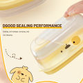 Cute Kitchen Food Storage Box Mini Portable Vegetable Fruit Sealed Preservation Box Refrigerator Food Grade Frozen Meat Organizer. 