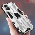 PlusCase for Xiaomi Redmi Note 11 / 11S 4G Kickstand Phone Case Camera Lens Protector Hard Impact-Resistant Cover. 