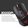 FanTech VX7 CRYPTO 8000 DPI RGB Gaming Mouse With 6 Independently Programmable Buttons. 