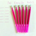 Pink Colors Erasable Gel Ink Pens 0.7mm Point Assorted Erasable Gel Pen Retractable for for Drawing Writing Planner Crossword. 