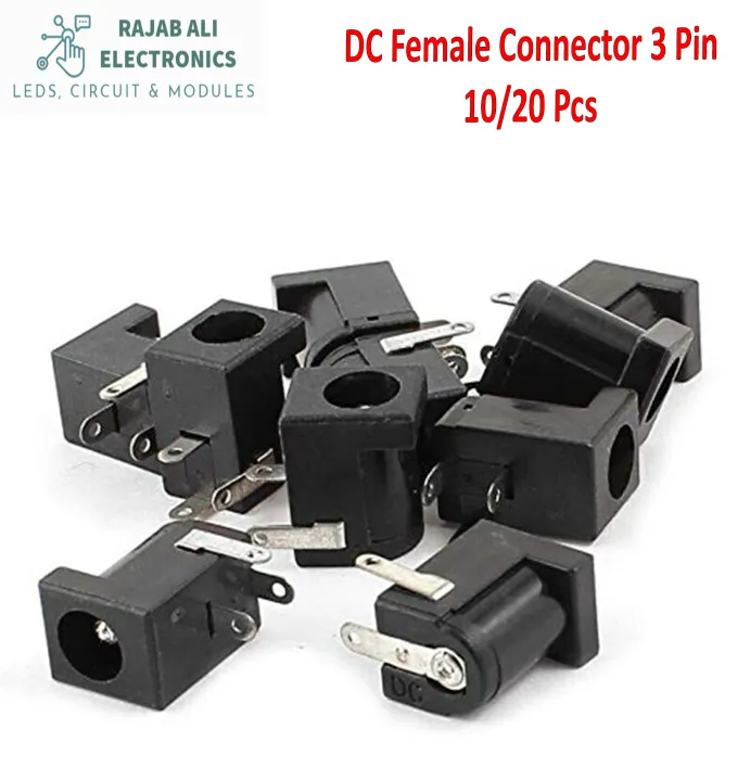 10PCS%2012V%20DC%20Female%20POWER%20JACK%20SOCKET%20CONNECTOR%20DC-005%20Wholesale%20-%20Image%202
