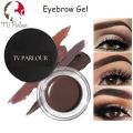 TV Parlour 2-IN-1 Eyebrow Gel liner waterproof long lasting Results,Smudge Proof Natural Eyebrow Makeup for All Skin Types and Tones Brown & Black. 