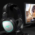 PRO Gaming RGB Headphones with Mic for PC, Pubg Mobile, PS4, Laptop - 360 Surround Sound Super Bass Vibration Over the Ear Wired Head Phones Headset for Gaming with Noise Cancelling Microphone. 
