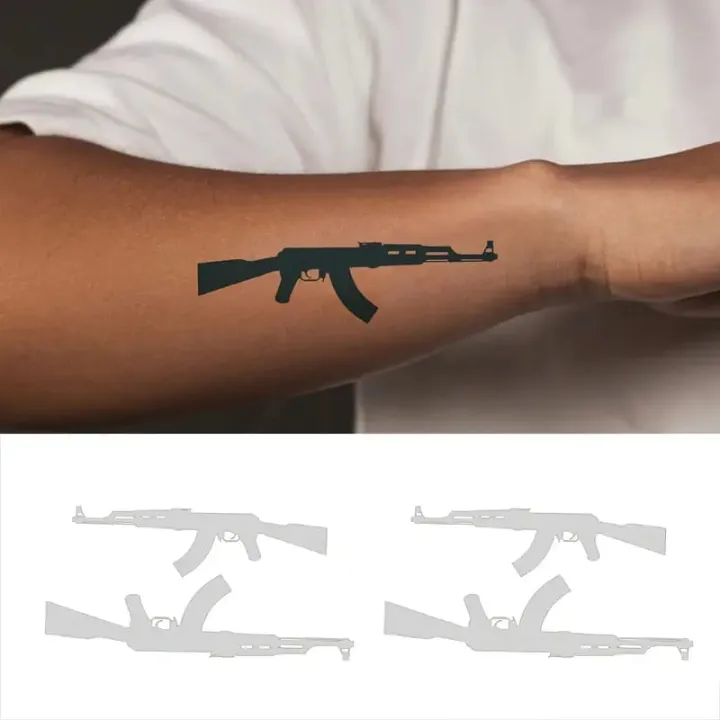 2%20sheet%20Waterproof%20Temporary%20Tattoo%20Sticker%20Gun%20AK-47%20new%20design%20tattoo%20stickers%20fake%20tattoo%20for%20kid%20man%20woman%20and%20girl%20-%20Image%208