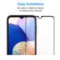 Samsung Galaxy A14 Screen Glass Protector Accurate Size HD Edge to Edge Full Glue Tempered Glass For Galaxy A14 - Black. 