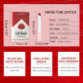 HNADAIYAN 4 Pcs Little Small Smoke Tube Cigarettes Lipstick Lip Gloss Lipstick Matte Lipstick Set Long Lasting 24 Hours. 