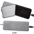 Pack of 2 Washable Durable Replacement Microfiber Pads Dust Push Mop Cloth for Flat Squeeze Mop 33X12CM Clean Cloth Flat Mop Refill Additional Pad Extra Head Micro Fiber Mop Refill Pads Cotton Head. 