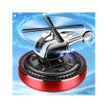 Fragrance Manufacturers Luxury Solid Car Perfume Diffuser Metal Cute Solar Helicopter Dashboard Car Air Freshener. 