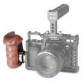 SmallRig Right Side Wooden Grip with Arri Rosette 1941. 