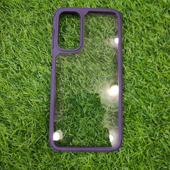 SAMSUNG A15 Gold Shell Transparent Protective Case Sleek Slim Design with Durable Shockproof TPU Bumper - Crystal Clear Back Cover for Enhanced Style and Protection.