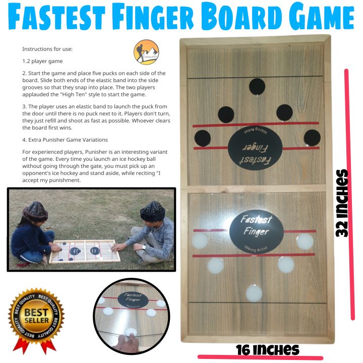 Fastest finger Board game (Hiking Artist)