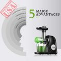 Daaji Trader Aicok Slow Masticating Juicer Easy to Clean, with Quiet Motor 150Watts. 