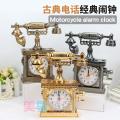 Fashion lazy people wake up the alarm clock room to work bedside cartoon boys and girls bell small clock. 
