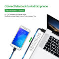 30cm/100cm Type C to Micro USB Cable USB-C Male to Micro USB Male Cable For Phone. 