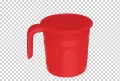 Bucket Mug Plastic Mug Bath Multi color Unbreakable Multicolor Mug Bathroom Mug. 