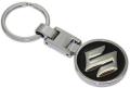 Heavy Metal Suzuki Key Chain Key Ring Keychain (Silver, Black). 