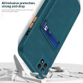 Relaxtoo For Realme Narzo 50 4G Case Wallet Card Slot Soft Silicone Back Cover For Realme Narzo50 4G Camera Shockproof Anti-Drop Multi-Color Optional. 