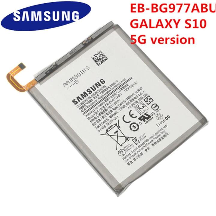 Samsung S10 5g Battery Replacement EB-BG977ABU Battery with 4400mAh Capacity_Silver