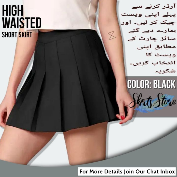 Women's%20High-Waisted%20Pleated%20Skirt%20-%20Casual%20Solid%20Color,%20School%20Uniform,%20Night%20Wear,%20Black%20-%20Image%202