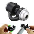 30X Magnify Universal Mobile Phone Lens for iPhone 11 Clip Microscope macro lens smartphone Magnifying Glass with LED Lights. 
