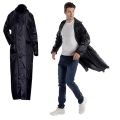Lite Waterproof Rain Coat / Rain Jacket with Trouser & Hood / Rain Suit for Men & Women / Outdoor Rain Wear for Bike Riding, Travel, Office & Daily Use / Lightweight Parachute Material Barsati Suit with Carry Bag. 